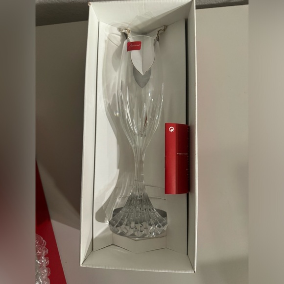 Bacccarat Massena Glass Champagne Flute NWT(8 available) - Picture 7 of 9